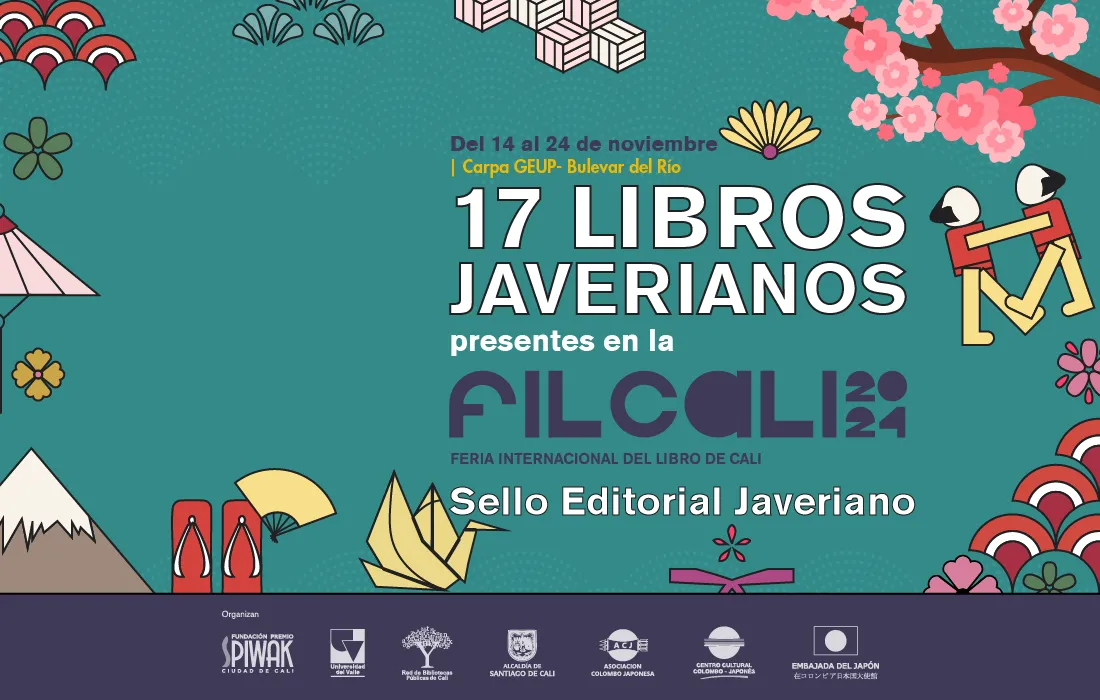 Sello Editorial Javeriano presenta 17 libros de su más reciente catálogo en la Feria Internacional del Libro de Cali 2024 Sello Editorial Javeriano presenta 17 libros de su más reciente catálogo en la Feria Internacional del Libro de Cali 2024
